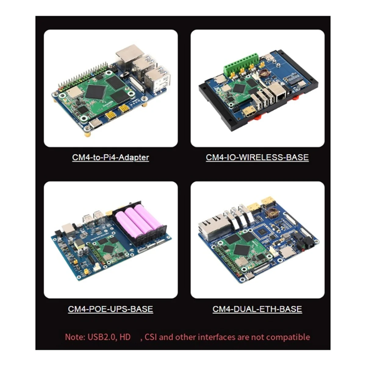 

A49T Core3566 Module, Rockchip RK3566 Quad-Core Processor, for CM4,2GB+ 32GB Emmc with Wifi