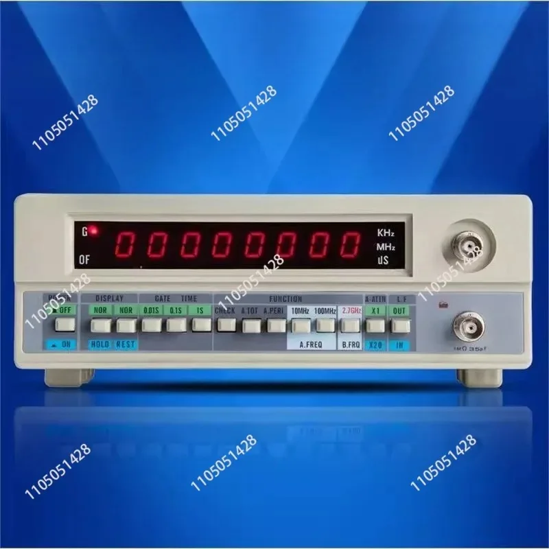 Frequency Crystal Oscillator Signal Counter Test