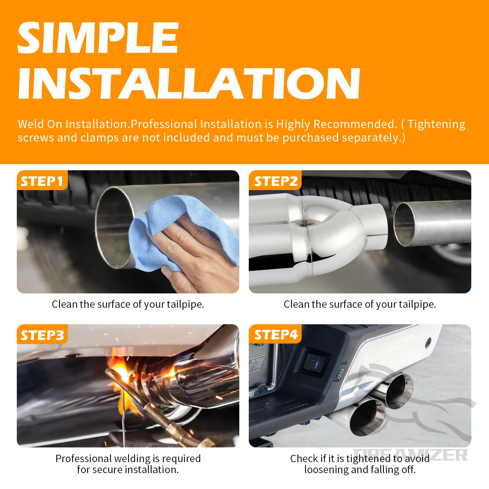 Universal Car Stainless Steel 5