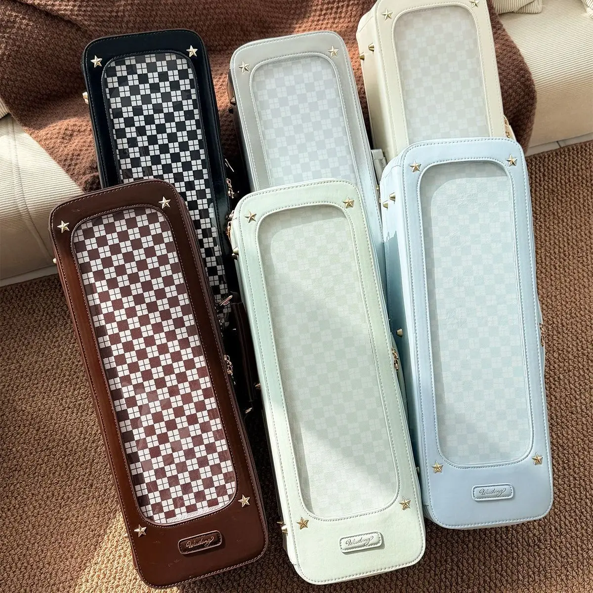 1/4 BJD Doll Display Box Y2K Doll Transparent Showcase Large Capacity BJD Doll Bag Protection Doll Bag Pain Bag Doll Accessories