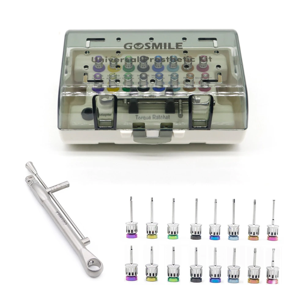 Nobel Biocare Zimmer Astra System Universal Dental Implant Prosthetic Kit Driver with Box