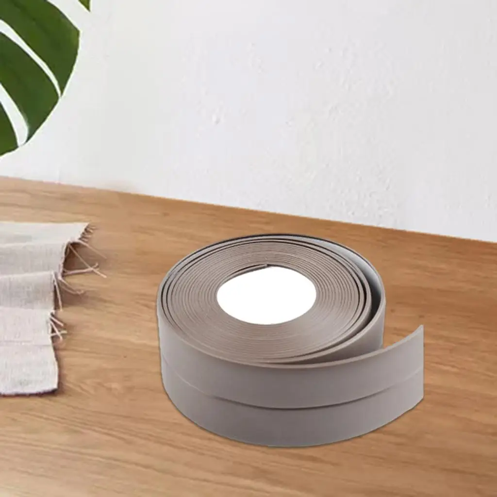 Super Strong PVC Adhesive Caulk Tape Kitchen Sealing Strips Waterproof Anti Strip Tape for Sinks Tiles