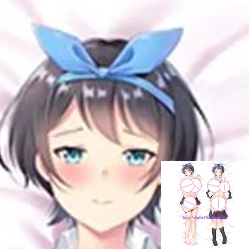

Dakimakura Anime Sarashina Ruka Double-sided Print Life-size Body Game Pillow Bedding Gifts