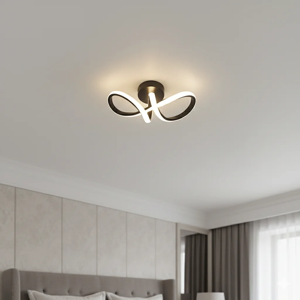 LED-Deckenleuchte für Flur und Korridor, Luxuriöse Balkon- und Ganglampe, Eingangsbereich-Beleuchtung, Küchen-Deckenleuchte