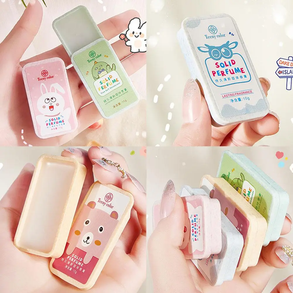 女性のためのしっかりしたフレグランbalm,保湿のためのポータブルソリッドバーム,長くて長持ちする,新鮮な釣り,しっかりとしたフィット感,アロマギフト