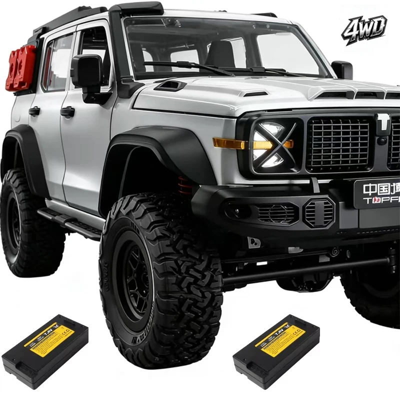 MN300 1/12 RC Rock Crawler 4WD Off-Road Truck Full Proportional Remote Control Car with LED Lights 2.4G RTR Model for Adults