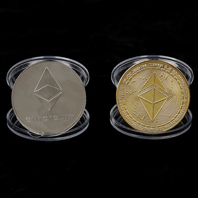 Creative Ethereum Coin Ethereum Art Collection Physical Commemorative Coin