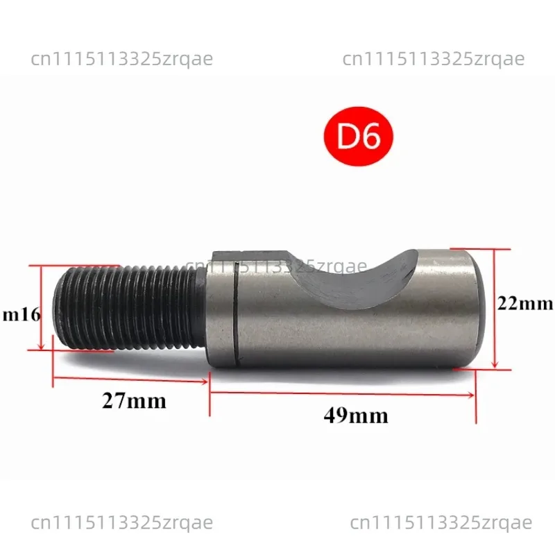 Brand New D Type Lathe Spindle Screw D4 D5 D6 D8 D11 Semi-Cylindrical Flange Screw Chuck