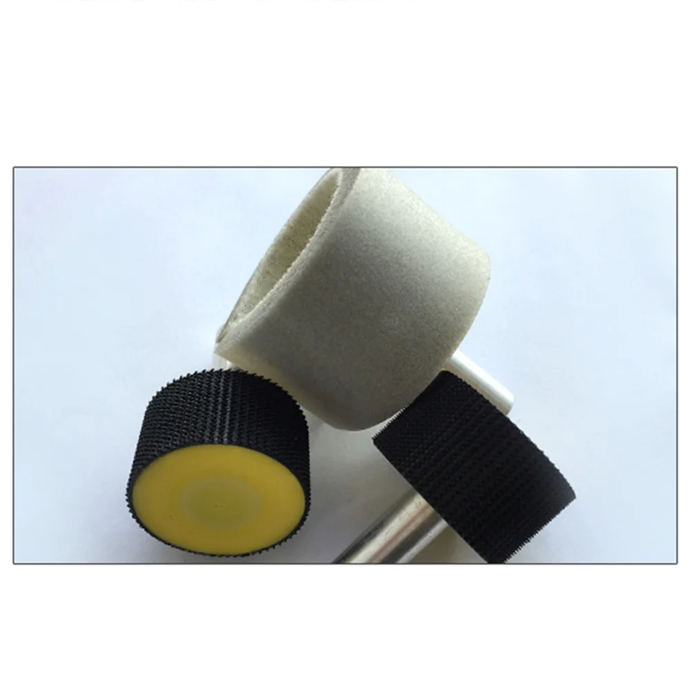 30X125Mm Flocking เปียกและแห้งกระดาษทรายฟองน้ำ Abrasives Hook & Loop คอมพิวเตอร์ขัดแม่พิมพ์พลาสติกสายบดและขัด