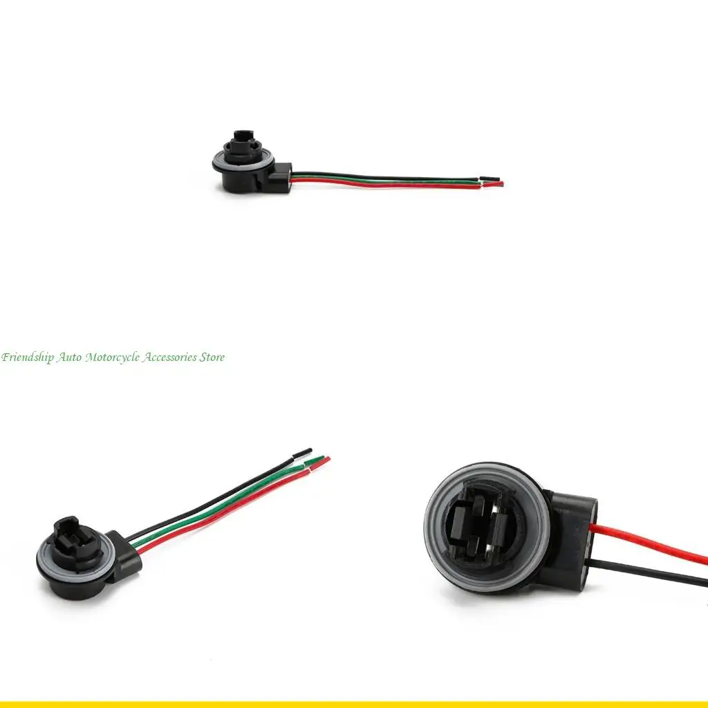 

SZCH Car 3156 3157 LED Light Bulb Holder Socket Plug Adapter Wiring Harness Connector