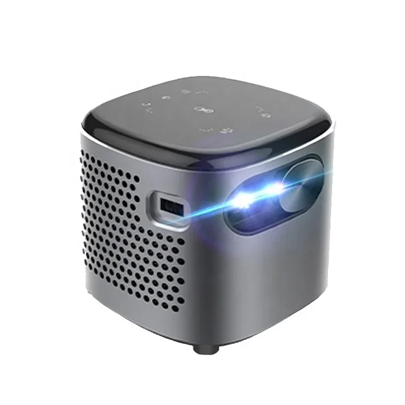 

Promotion DLP Mini Projector D048 HD 4k Supported mobile Pocket Projector android video portable projector home theater