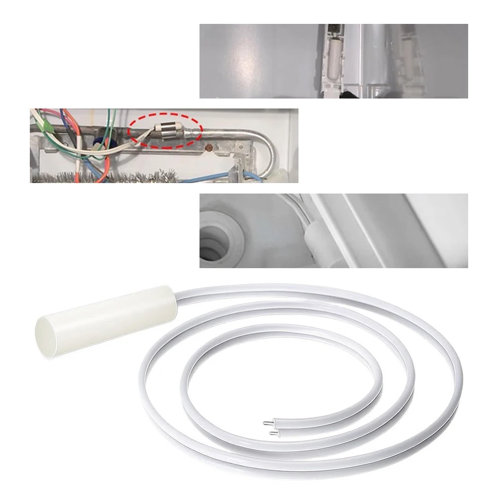 WR55X10025 Temperature Sensor for GE Refrigerators and For Hotpoint Models 26.9in Length Rubber Housing Stable Operation