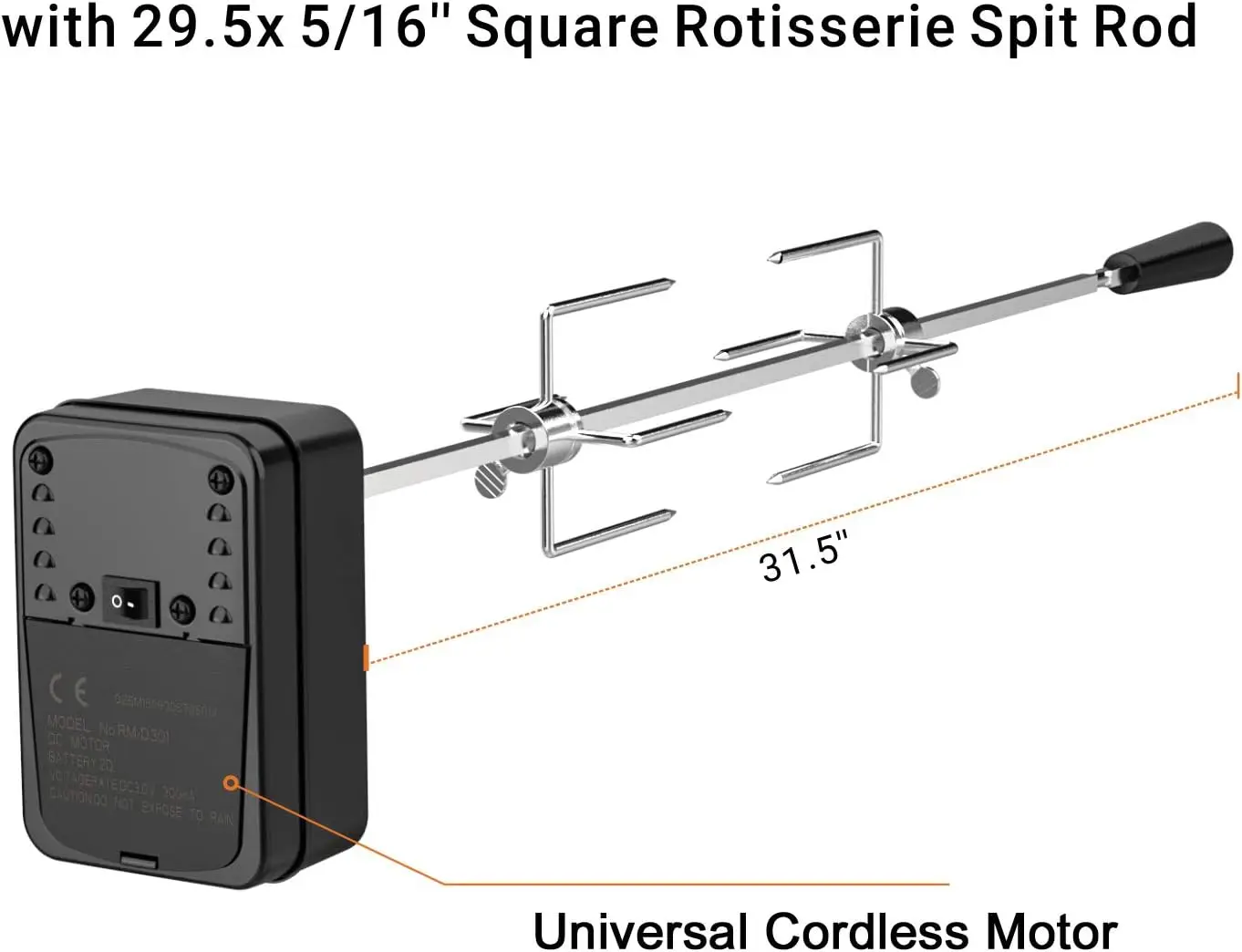 Système de rôtissoire de gril de style, fixation de grille de cuisson réglable pour grilles de bouilloire Weber de 22 pouces, brevet mondial · nouveau