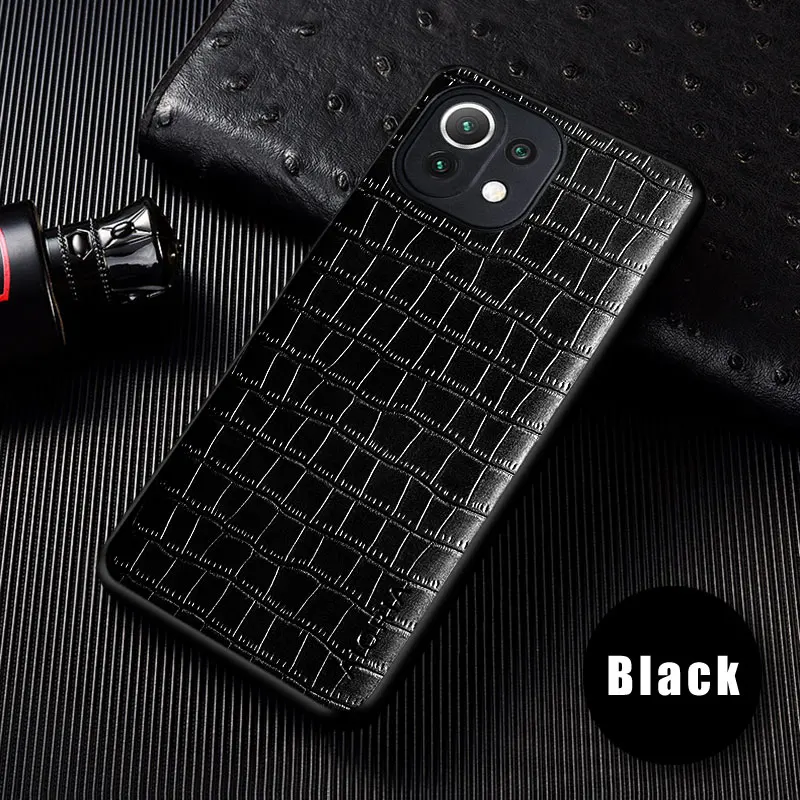 Luksusowe skórzane etui dla Xiaomi Mi 11 Lite 5G NE 11T Pro Ultra Slim Fit Premium Back Cover dla xiaomi 11 lite 5g case funda cape