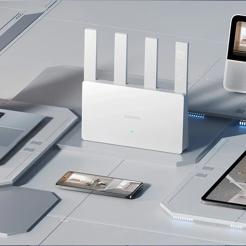 جهاز توجيه Xiaomi BE3600 WiFi 7 2.4/5 جيجا هرتز Duan Bands 160 ميجا هرتز تسريع الألعاب 3570 ميجا بت في الثانية مكرر شبكة LAN المزدوجة VPN