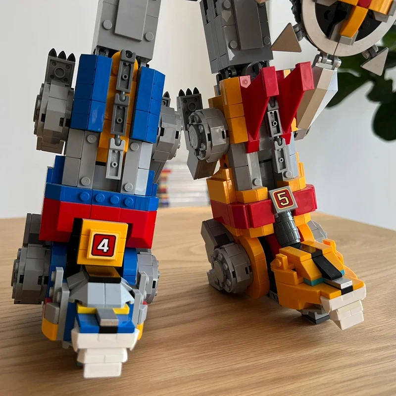 Kreative 2334-teilige Ideen Voltron Verteidiger des Universums 5-in-1-Robotermodell Bildung Bausteine Spielzeug Geschenke für Kinder Jungen Erwachsene