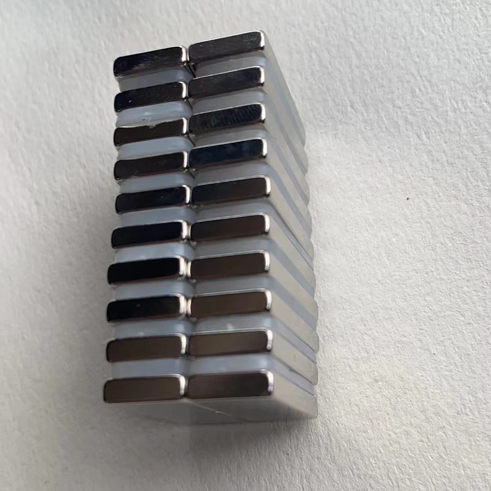 AliExpress NONE N52 25x10x3  30x15x3 Magnet Aiment Motor Genration Magnetic Square Bar  Magnets Strong Motor Cycle Generator Engine Search Diy