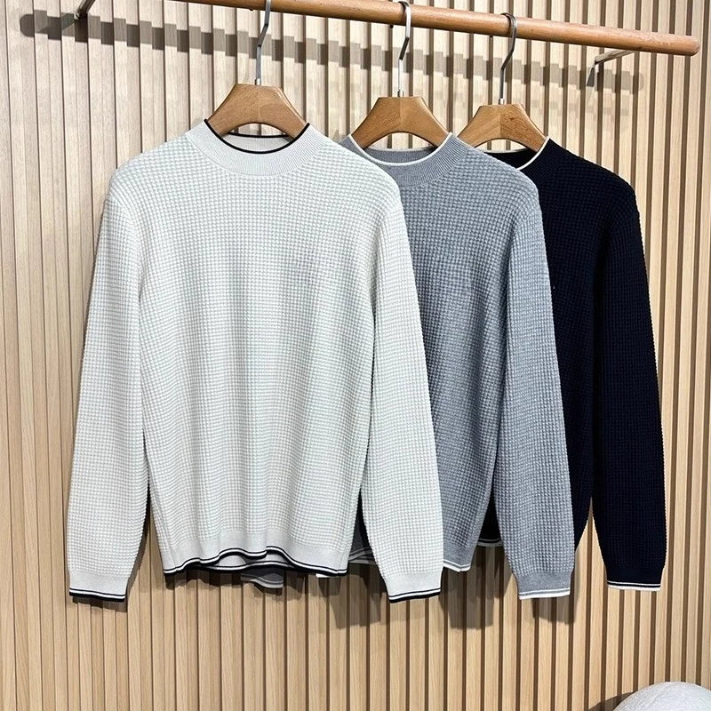 

BC полуводолазка вязаный свитер простой повседневный шерстяной свитер