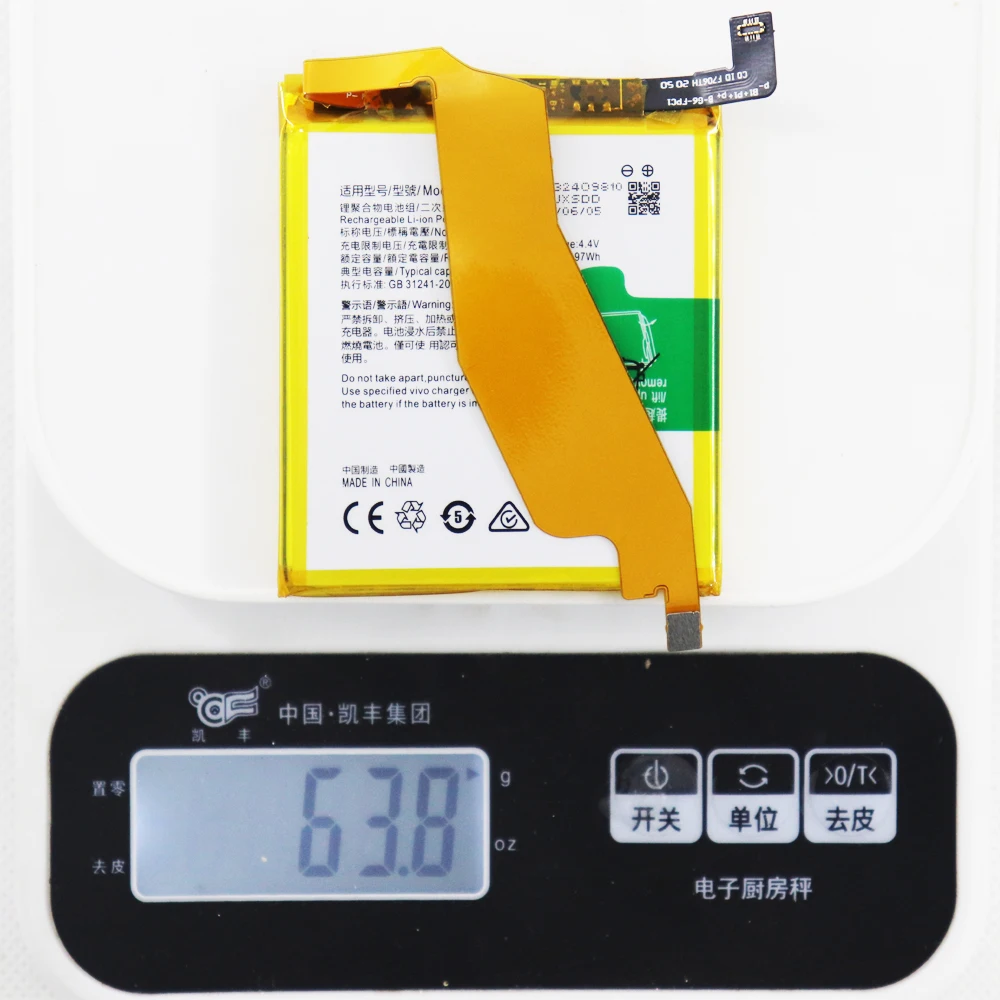 ISUNOO 2021 Year Original B-G9 3.85V 4500mAh Battery For VIVO NEX 3 3S NEX3 5G V1924A V1924T 1913