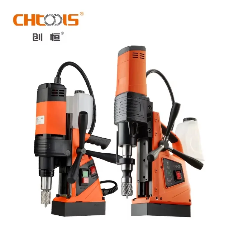 Industrial Strength 35mm Magnetic Drill Press High Electric Motor Single Tool Repair Professional Use
