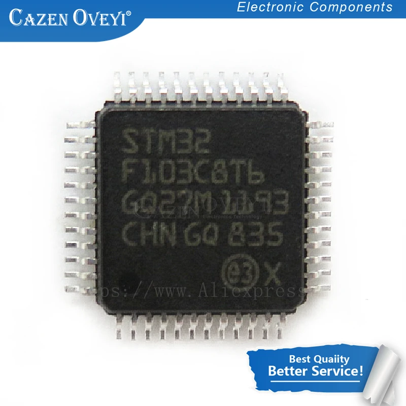 STM32F101VCT6 STM32F102CBT6 STM32F103C6T6A STM32F103C8T6 STM32F103CBT6 STM32F103R8T6 STM32F103RBT6 STM32F103RCT6 STM32F103RET6