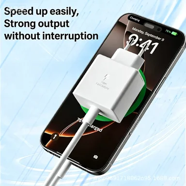 NEW 45W PD Fast Charging Kit EU Plug Type C Cable Compatible with VIVO Samsung Galaxy Phone Safe Charging
