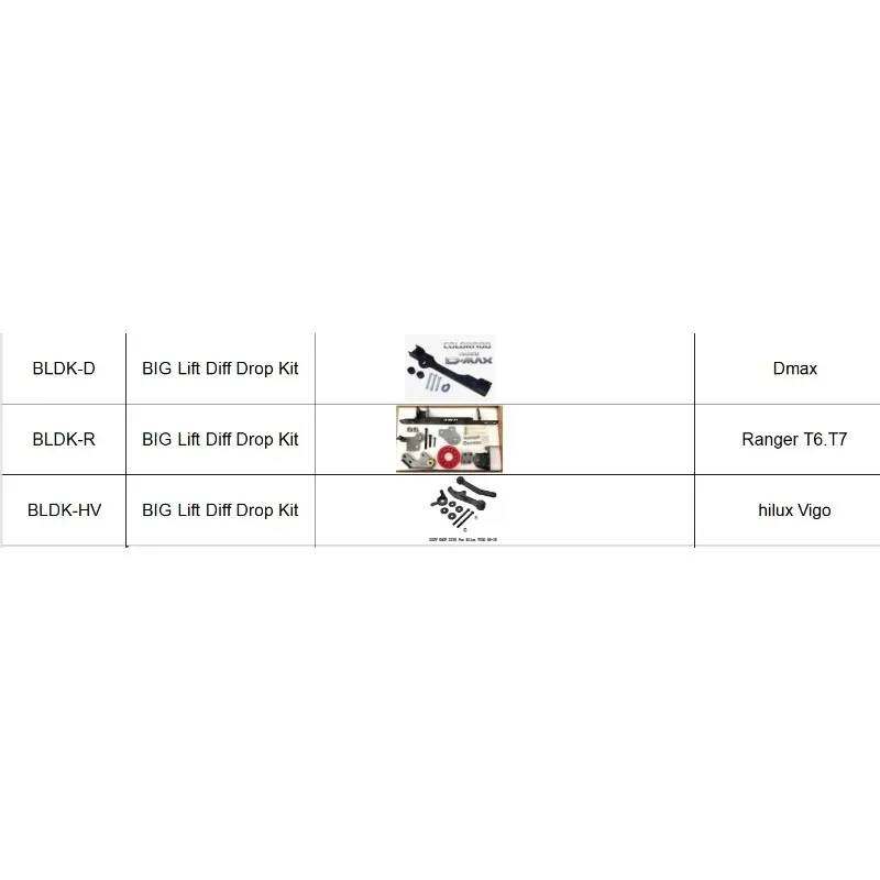 Hilux Suspension Parts 4x4 Front Stabilizer Link Vigo Big Lift Diff Drop Kit for Hilux Vigo 2005 - 2014 - Image 4