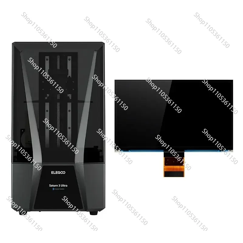 Elegoo Saturn 3 / 3 ultra 10.1 inch 12K  Monochrome Original LCD Screen Replacement 3D Printer Part
