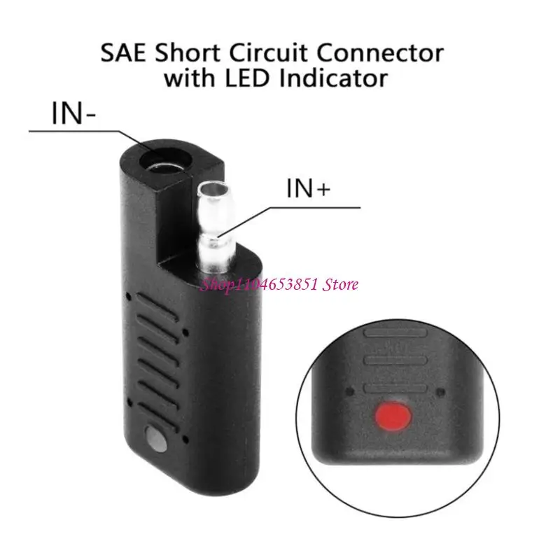 Pocket Test Set Polarity Tester for Polarity Reading on Battery Power Cable Work 