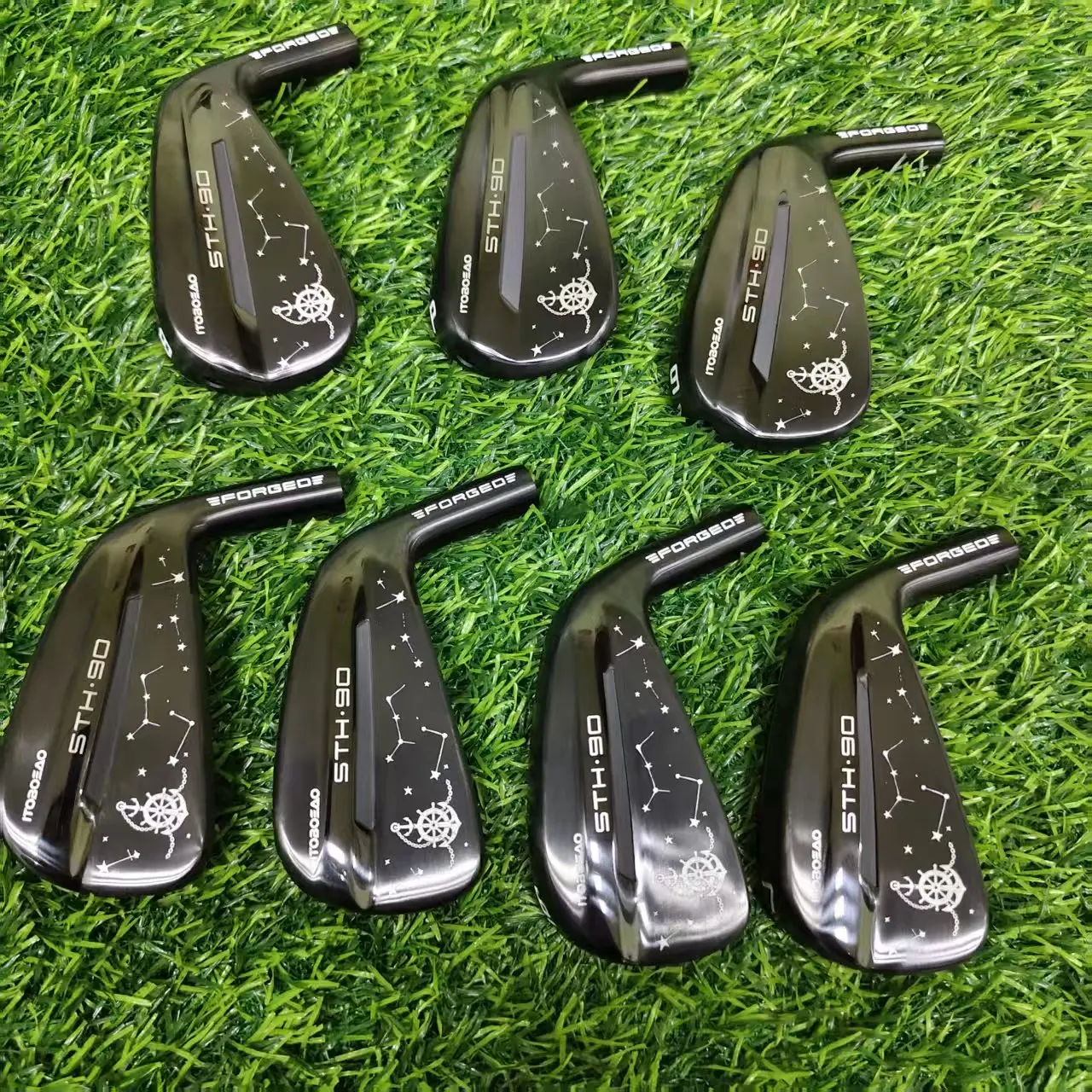 

Golf irons 4.5.6.7.8.9.p,7pcs with Shaft and Grips , STH.90/SK.90/AS.90, Soft Iron Forged, 2024 Golf Clubs, 6Pcs0