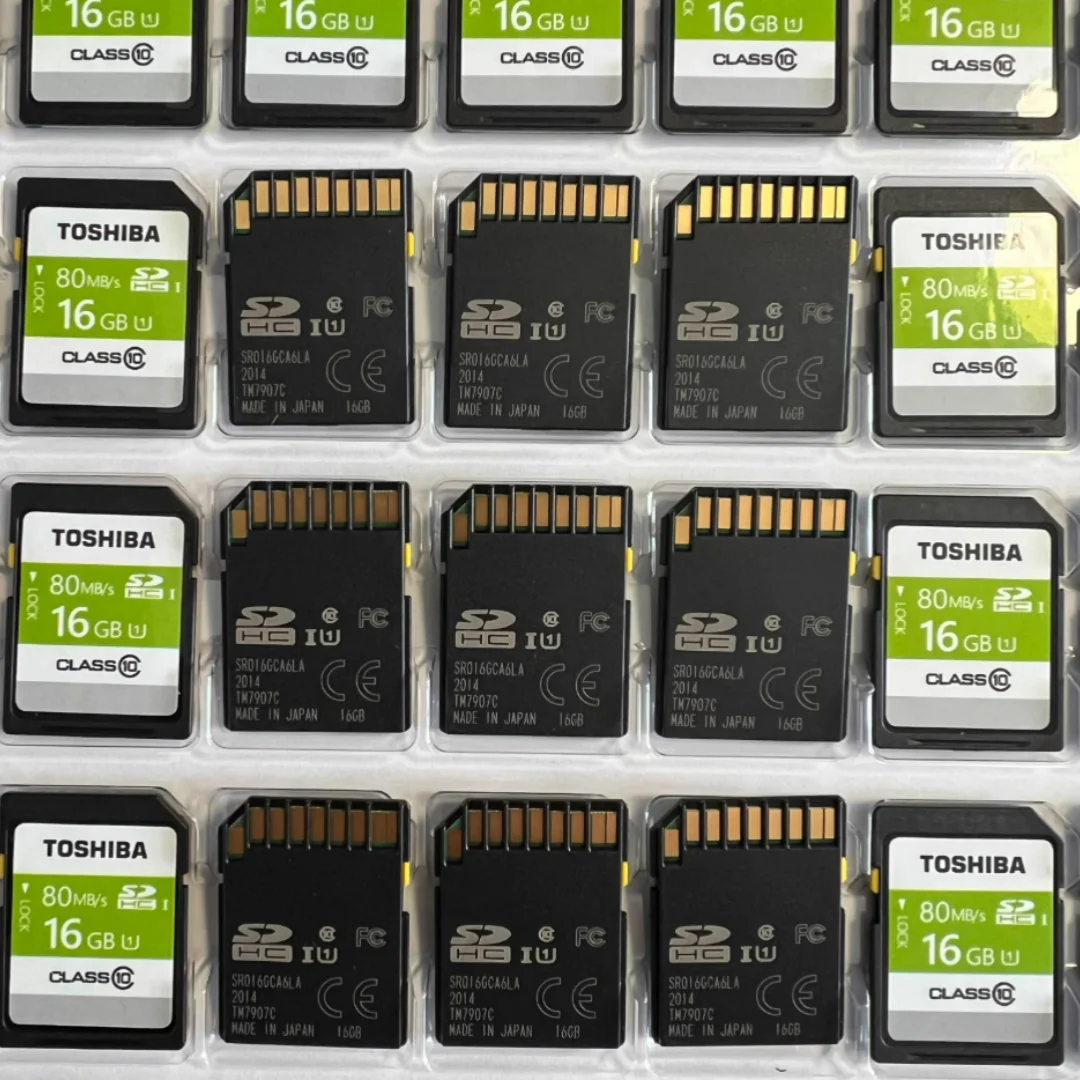 

1pcs SD 16G Canon Panasonic CCD digital camera flash memory card 80M car TV SDHC large card