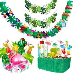 Hawaiian Theme Party Hawaii Summer Birthday Party Decor Banner Hawaiian Tropical Theme Wedding Birthday Party Decorations