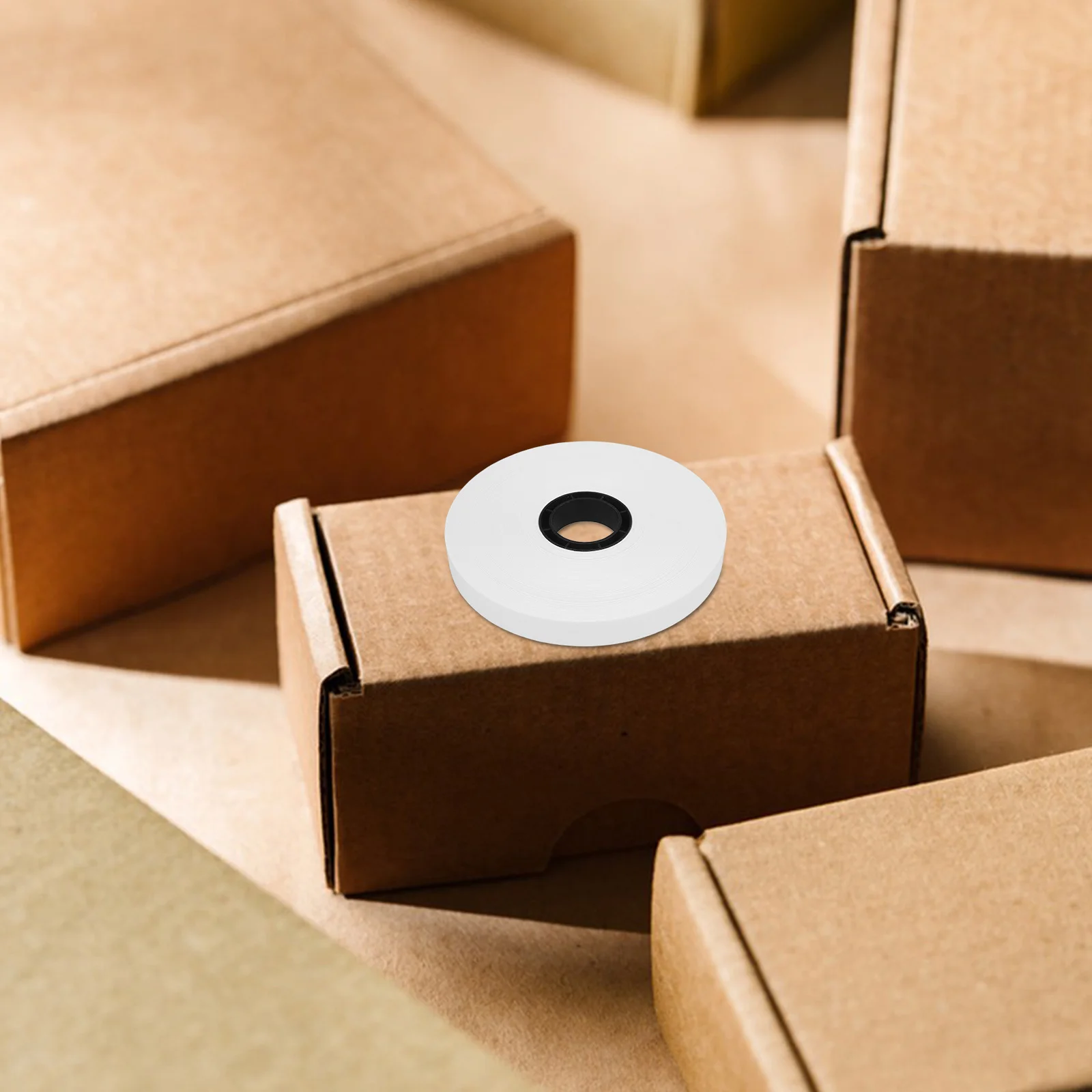 High Temperature Resistant Hot Melt Kraft Paper Tape for Automatic Strapping Machine Binding Packaging Writable Surface Heavy