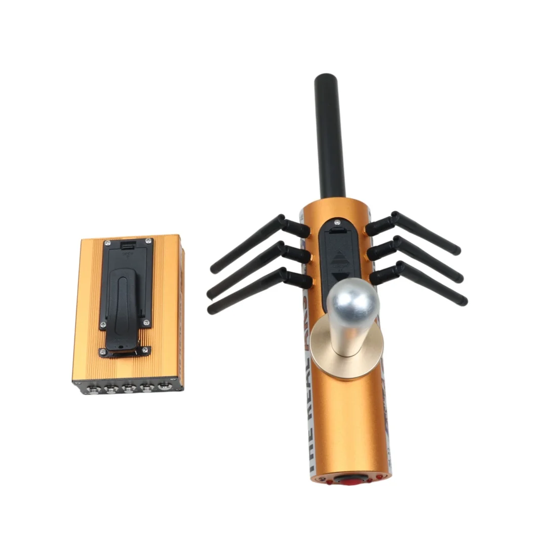 Long Range Gold Detector AKS 6 Attenna Searching Device Copper Silver Diamond Locator