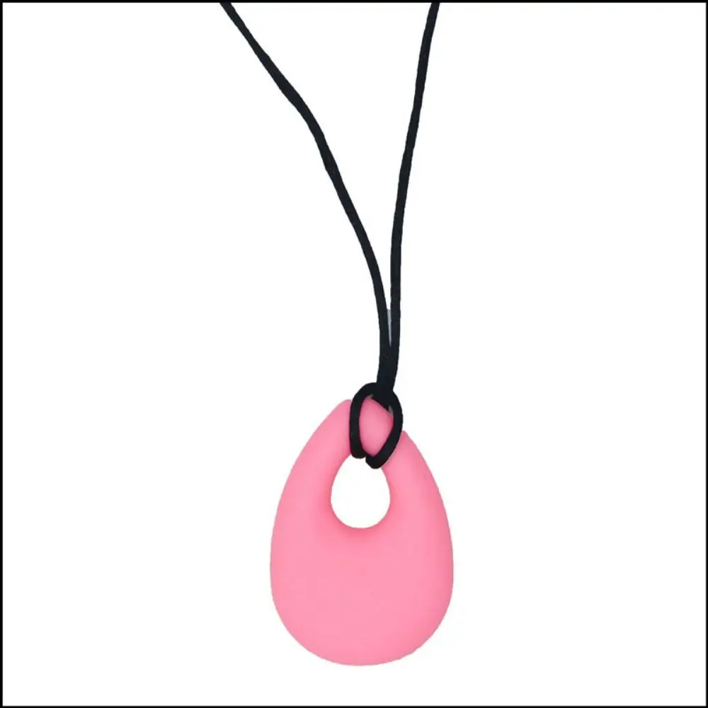 Teardrop Soother  Biting  for Newborn Sensory Chewing Pendant  Chewy  Anti Autism ADHD Teething