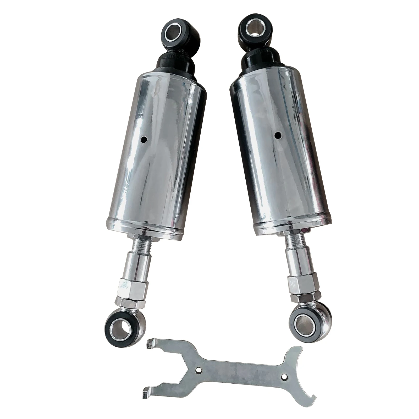 AP02 Rear Shocks Set Adjustable Height For Harley Davidson Softail Models 1989-1999