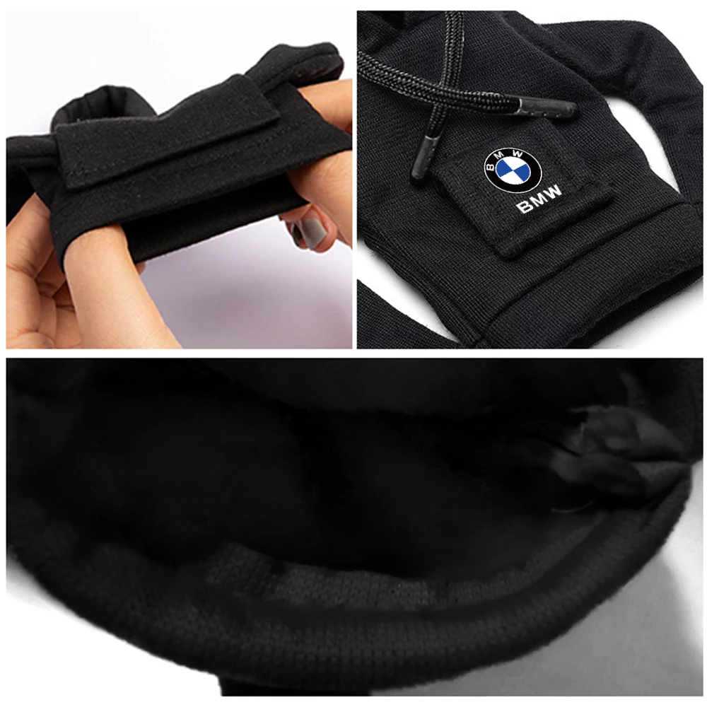 Felpa con cappuccio Copertura del pomello del cambio per auto Maniglia manuale Copertura della leva del cambio Accessori per Bmw M Performance M3 M5