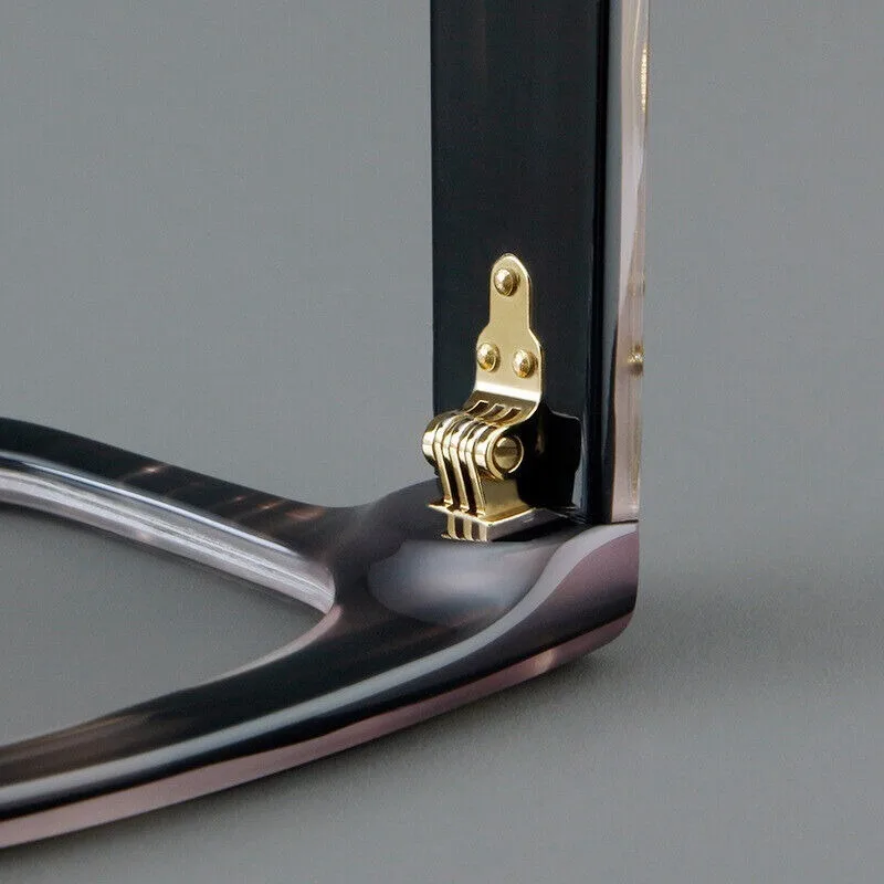 Поляризованные солнцезащитные очки из ацетата для мужчин и женщин, роскошные брендовые солнцезащитные очки, винтажные модные очки в оправе