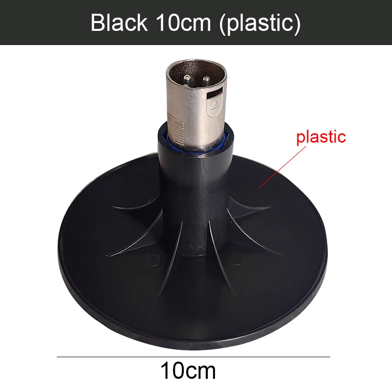 Imagem -02 - Adaptador de Ventosa Preto para Atuador Linear Telescópico Peças de Acessórios 3xlr m6 m8 M10 100 mm 120 mm