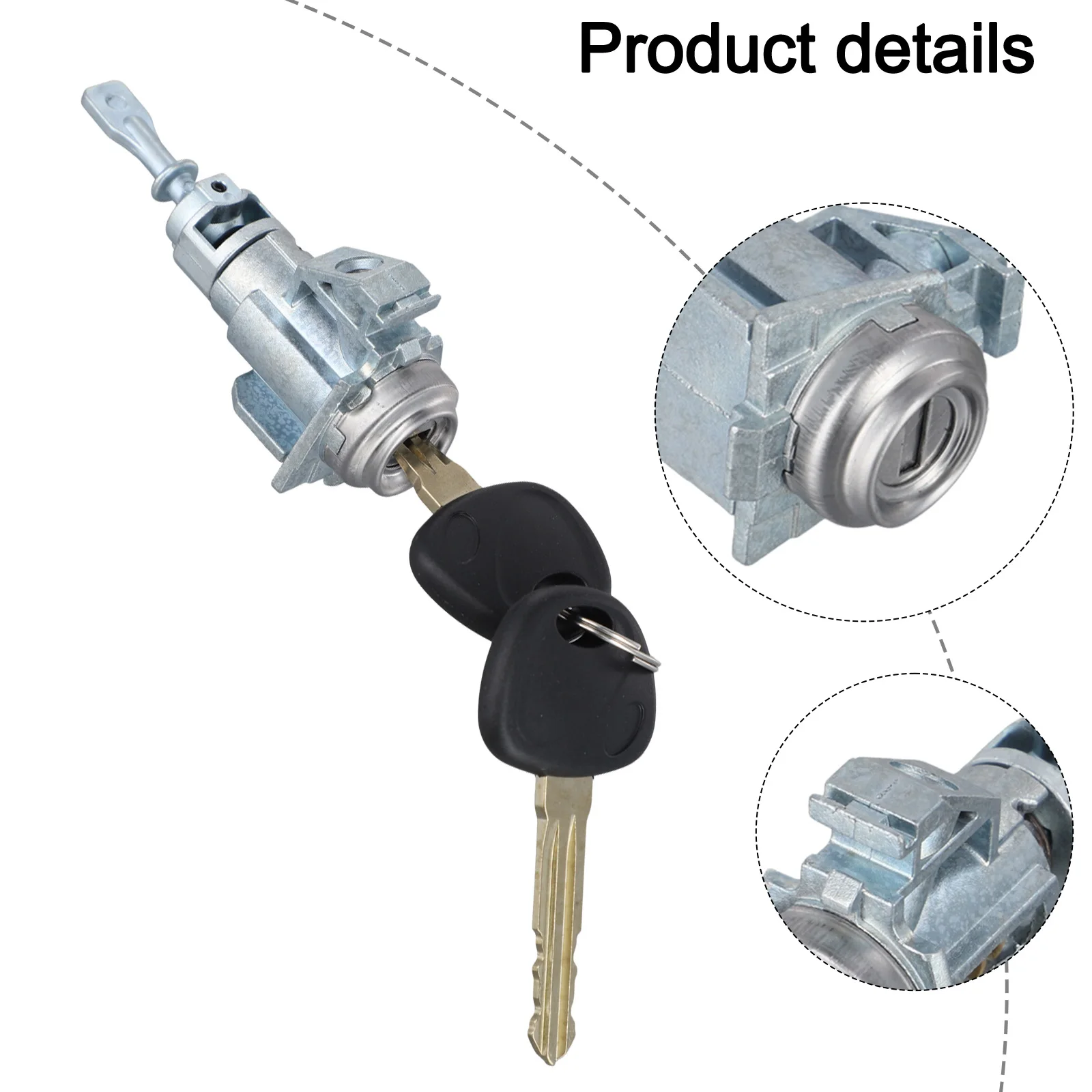 

Size As Shown In The Picture Left Door Lock Cylinder ABS Material High-quality Materials For Car Door Replacement