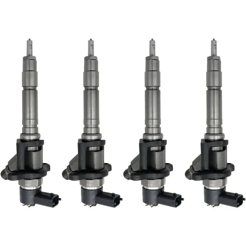 4-Pack Common Rail Fuel Injector 0445120049 ME223750 ME223002 ME22678 for Mitsubishi Canter 4M50 4.9L Engine