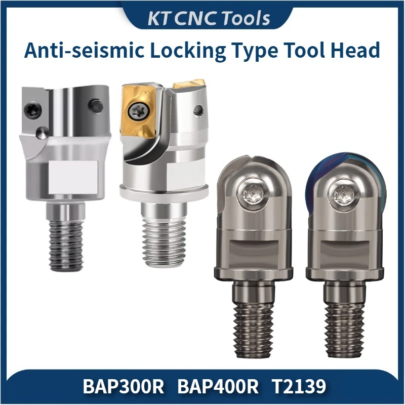 R0.8 1135 APMT1604 BAP4 BAP300R/400R 16/17/20/21/25/26/30 T2139 anti-seismic locking type tool head Thread locking tooth cutter