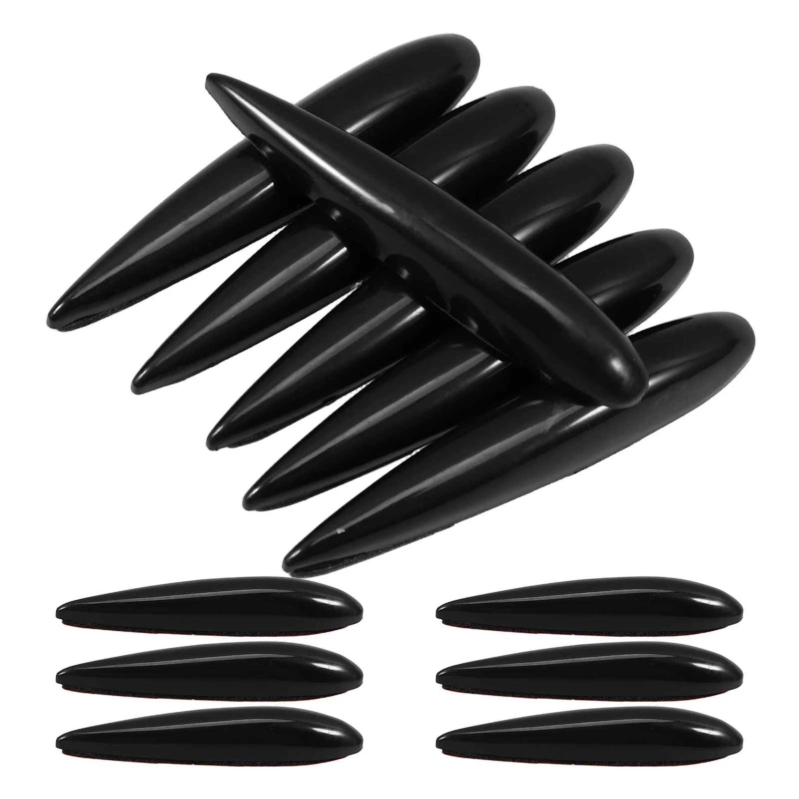 

12Pcs Car Anti-Collision Bumper Guards ABS Self Adhesive Edge Protection Universal Strips Suv Pickup Truck Anti-Scratch