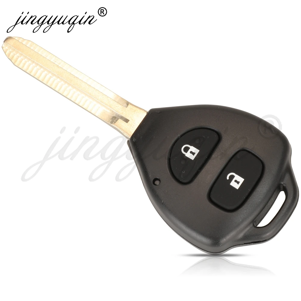 jingyuqin B41TA Remote Car Key For Toyota Forruner Hilux Innova Corolla Innova Yaris 2/3/4Button 433Mhz 4D67 G Chip 89070-52E61