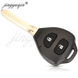 Jingyuqin-key remote car, b41ta, 433mhz, 4d67g chip, 89070-52e61, Toyota Fortuner, Hilux, Innova, Corolla, Rav4, Yaris, 2, 3, 4 button 12 Main Sales Hilux Key - №1