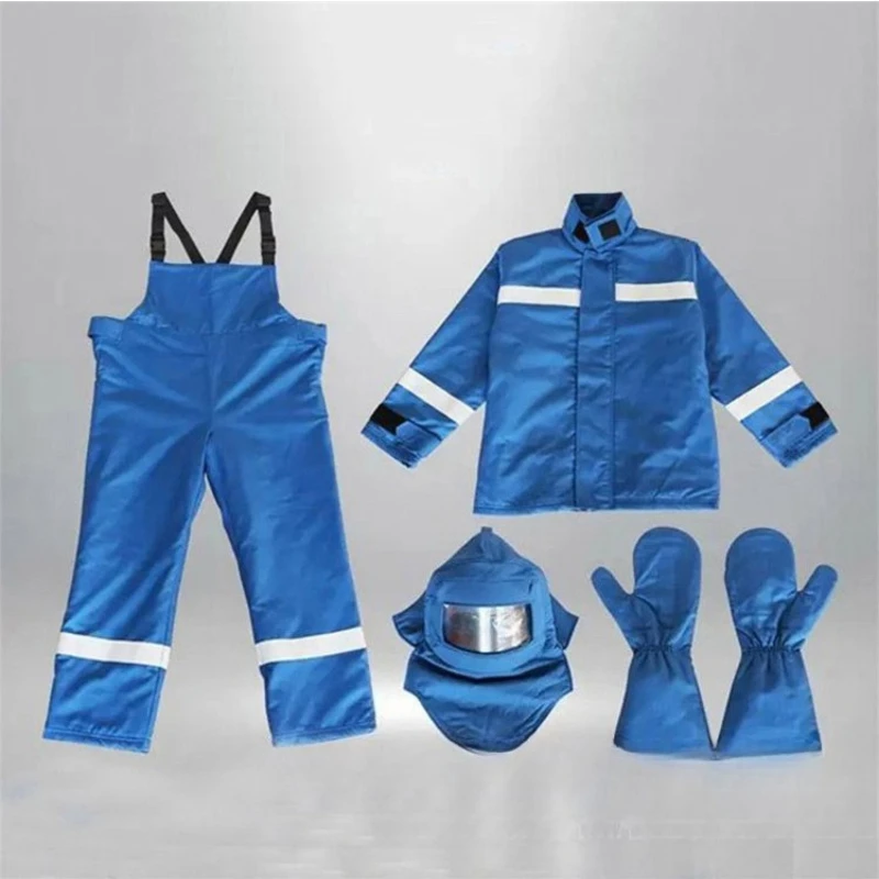 Electrical work protective clothing Split electrical protective clothing Flame retardant multi-purpose high temperature resistan
