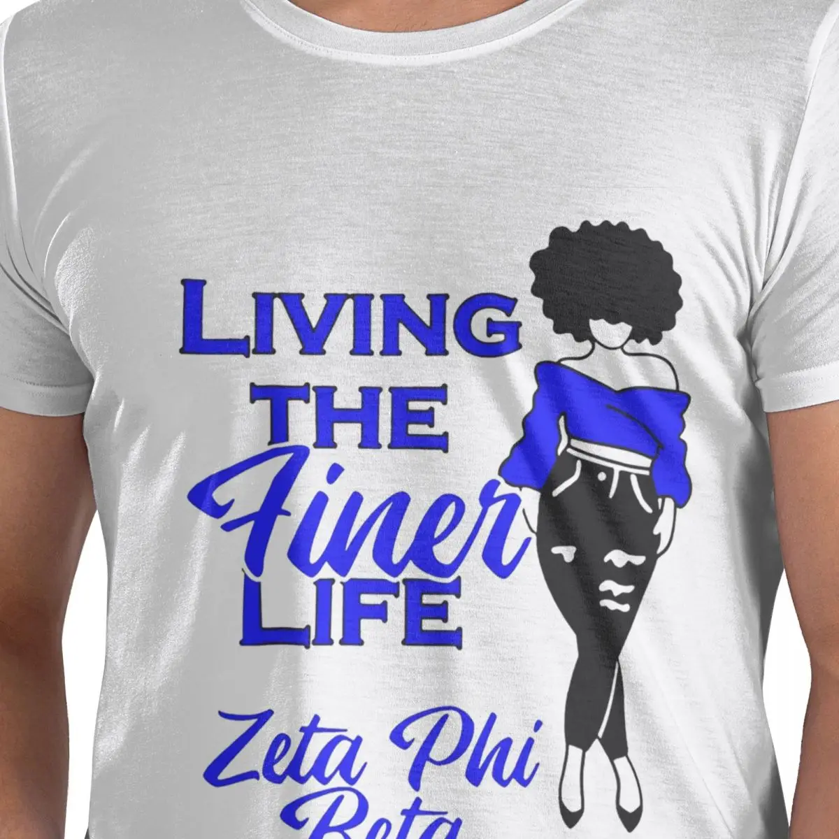 

Zeta Phi Beta Sorority Logo футболка из 100% хлопка, мужские модные футболки, мужские футболки с круглым вырезом и коротким рукавом, S-6XL