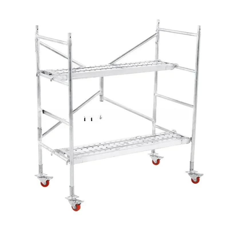 Folding Scaffolding Decoration Scraping Large White Scaffolding Elevated Platform Stool