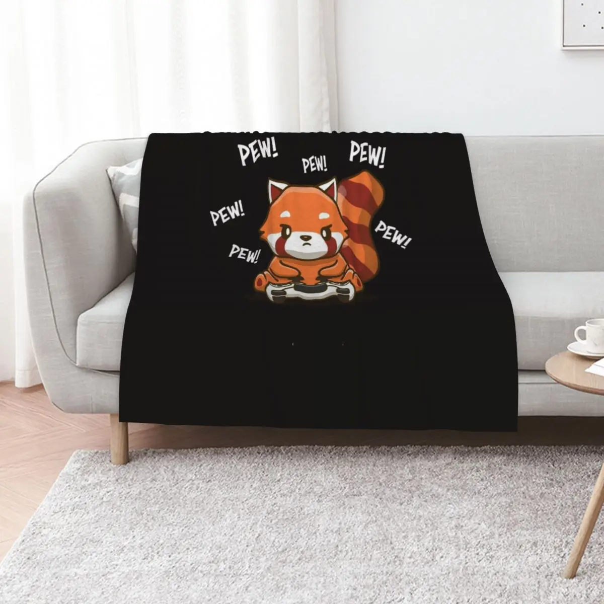 Red Panda Throw Blanket Plaid on the sofa Softest christmas decoration Luxury Brand Bed blankets and throws Blankets