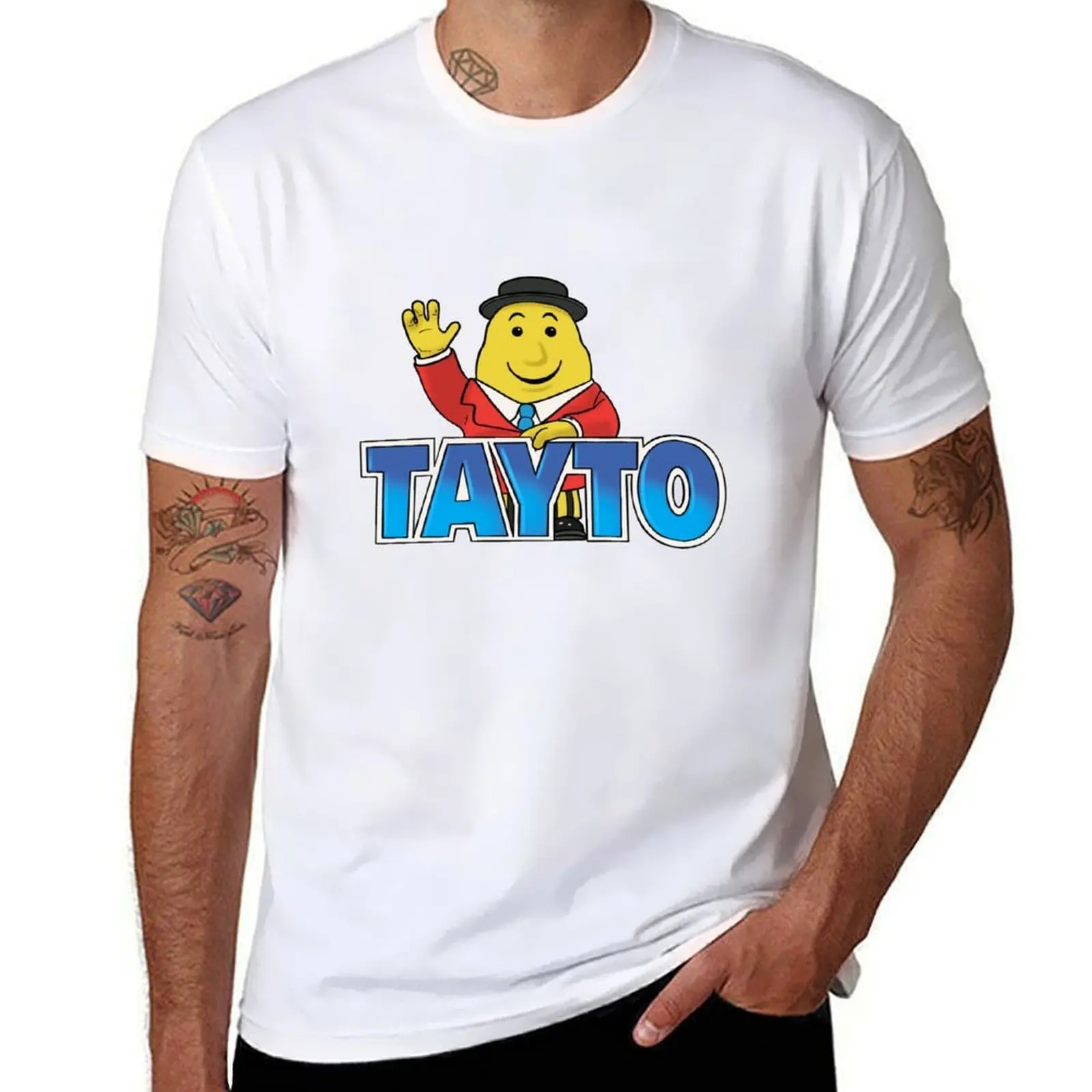 

Tayto Crisps Wave T-Shirt cotton t shirts man 100% printed t shirts for man T-Shirt
